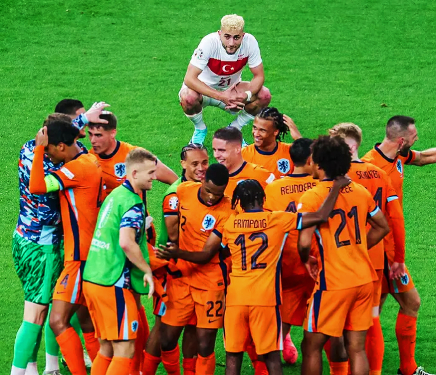 荷兰遭德国逆袭，小组出线前景堪忧